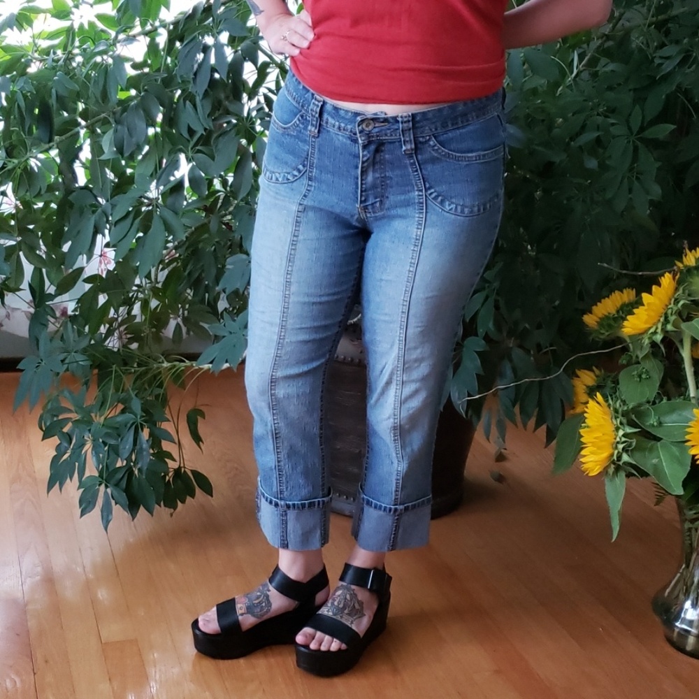 Crop jeans